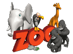 Click here to go to Great Blue Marble Zoo Cartoons. Zoo Cartoons features gorillas, hippos, rhinos, vultures, giraffes, elephants, and more.
