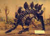 Click here for a large image of this stegosaurus fossil from the Royal Tyrell Museum in Drumheller, Alberta, Canada.