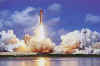 Click on the space shuttle lift off for a larger image.